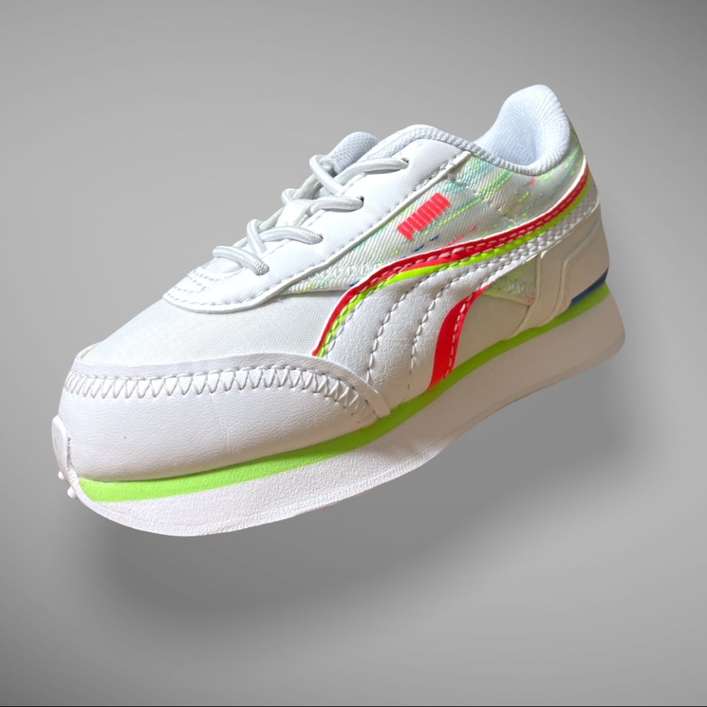 PUMA FUTURE RIDER DOUBLE SPECTRA SNEAKER - TODDLER